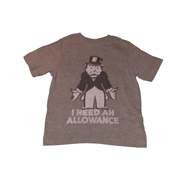 Junk Food Kids Monopoly Tee Shirt Size Small - Picture 2 of 6